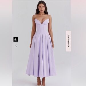 House of CB Lavender Midi Dress